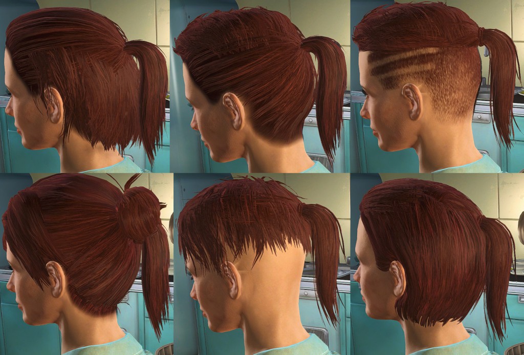 Sleek Styles - A Hairstyle Pack Fallout 4 Xbox One/PC Mods - YouTube