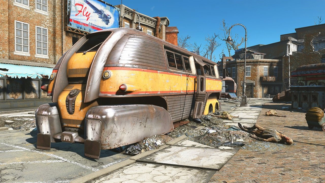 Fallout 4 транспорт на котором можно ездить фото 82