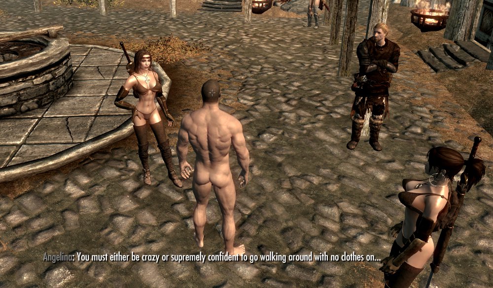 の 別 作 者 に よ る SE 版. Skyrim Immersive Naked Comments. 厳 寒 の ス カ イ リ ム で も.た ...