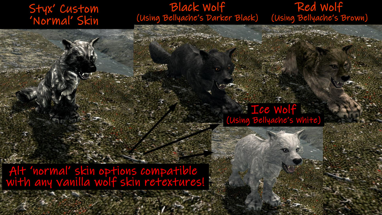 skyrim special edition wolf follower