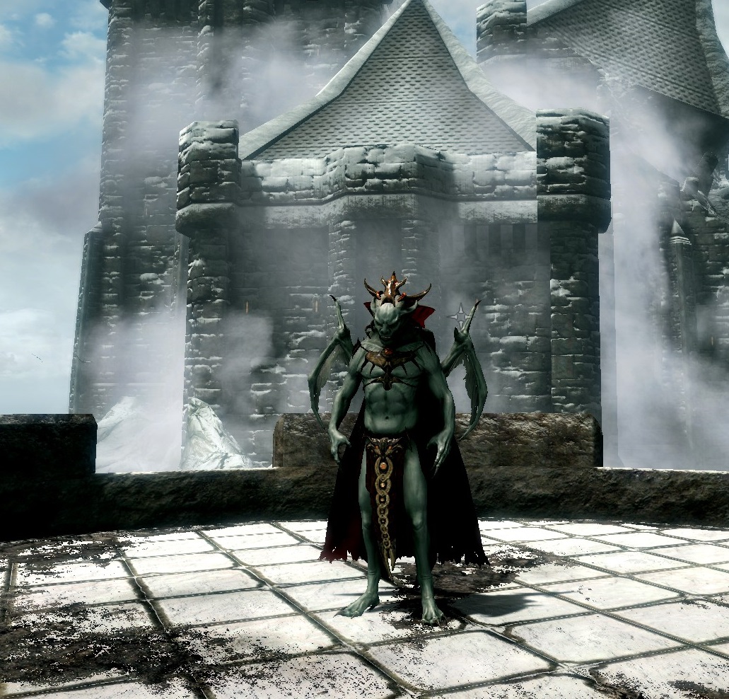 Vampire Lord Royal Armor 鎧-ア-マ- Skyrim Special Edition Mod. skyrimspecialed...