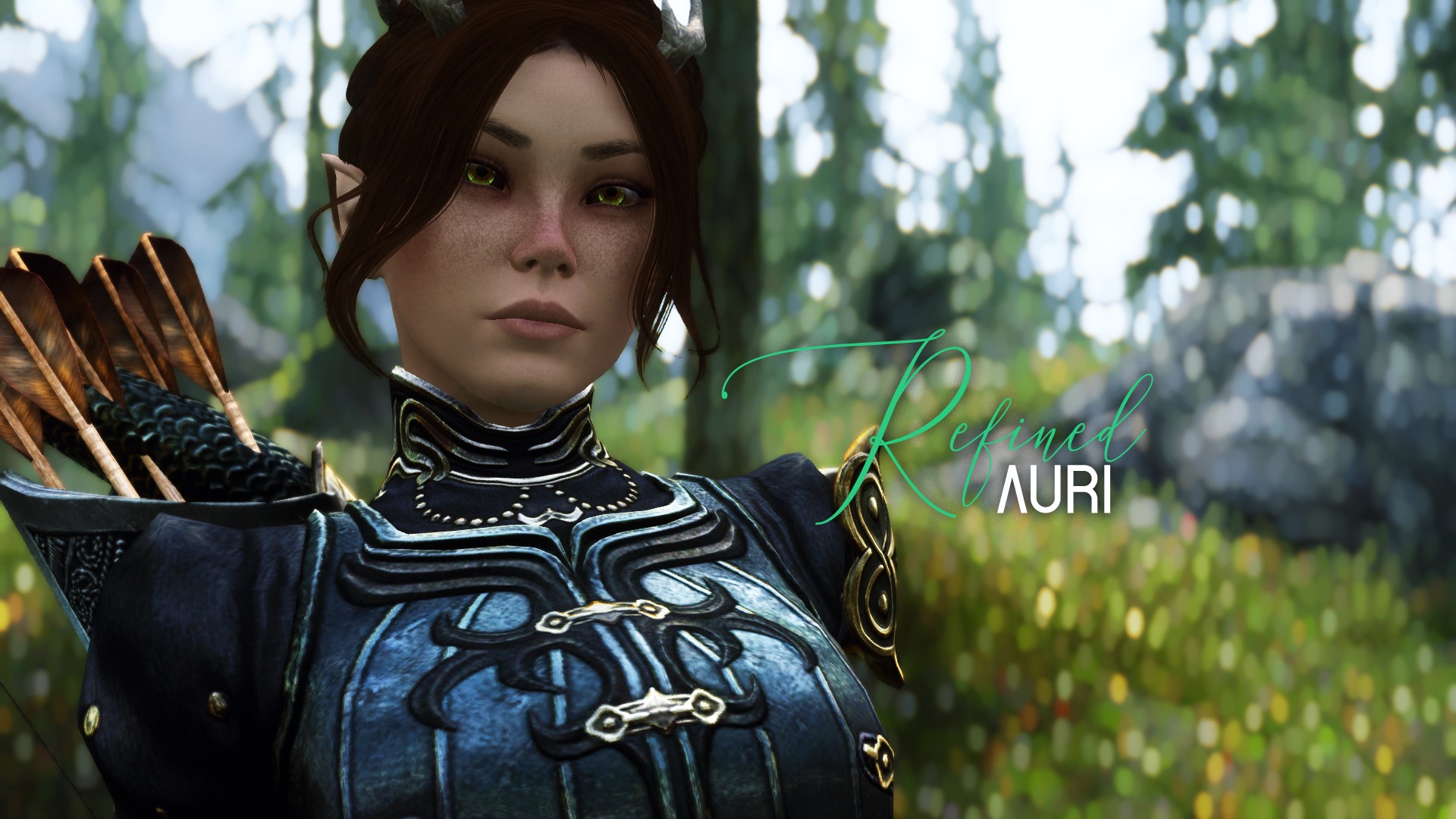 Refined Auri - Song of the Green フ ォ ロ ワ- - Skyrim Special Edition Mod. sou...