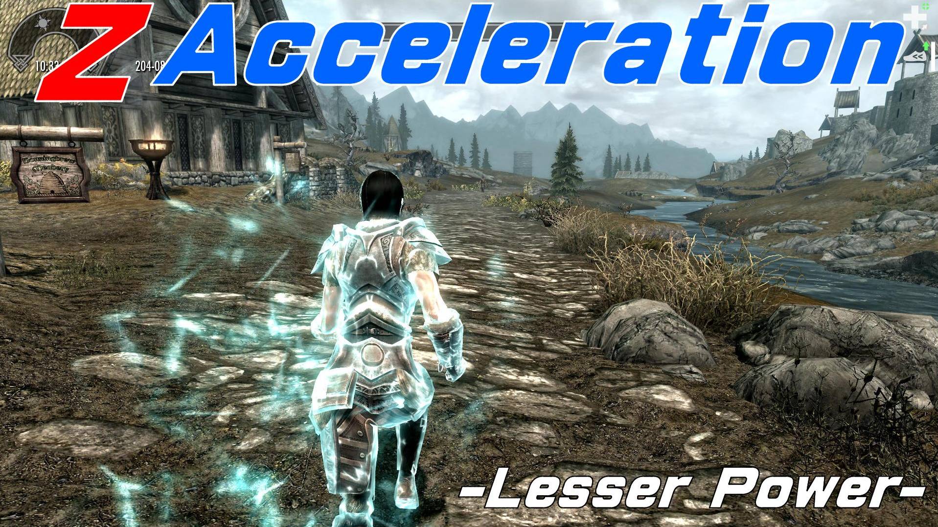 Z Acceleration Lesser Power 魔法 呪文 エンチャント Skyrim Special Edition Mod データベース Mod紹介 まとめサイト