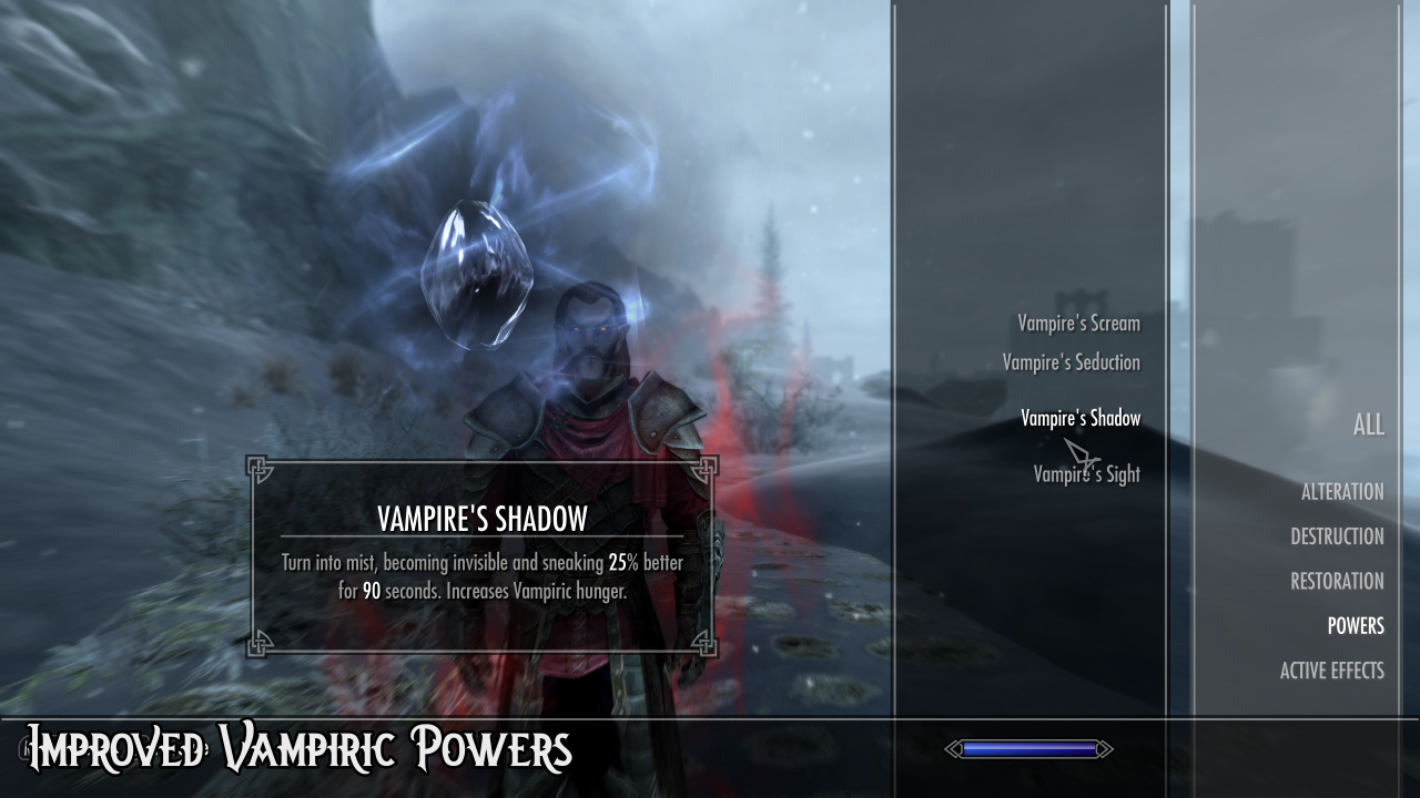 vampire おすすめMOD順 PAGE 1 - Skyrim Special Edition Mod データベース