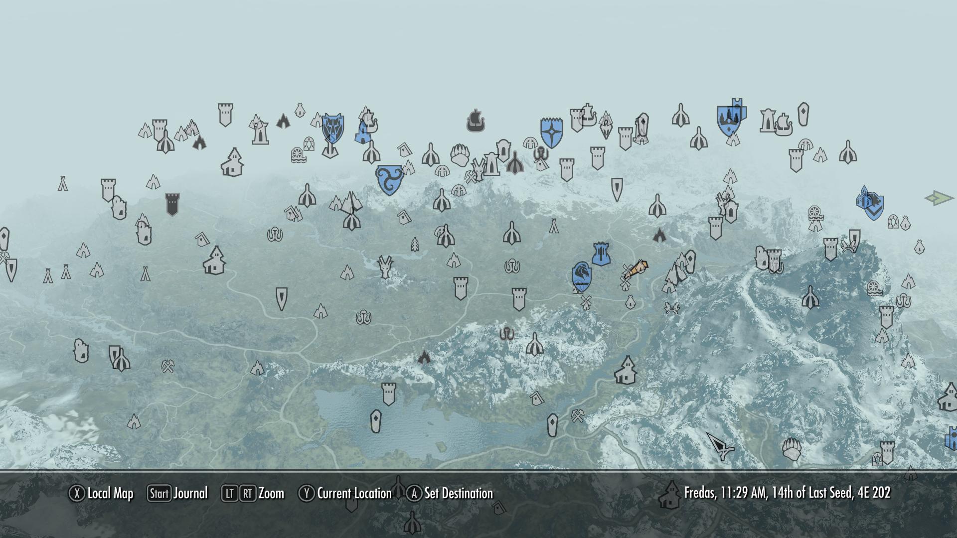 Карта со всеми метками. The Elder Scrolls 5 Skyrim карта. Вся карта скайрим 5. Карта драконов скайрим.