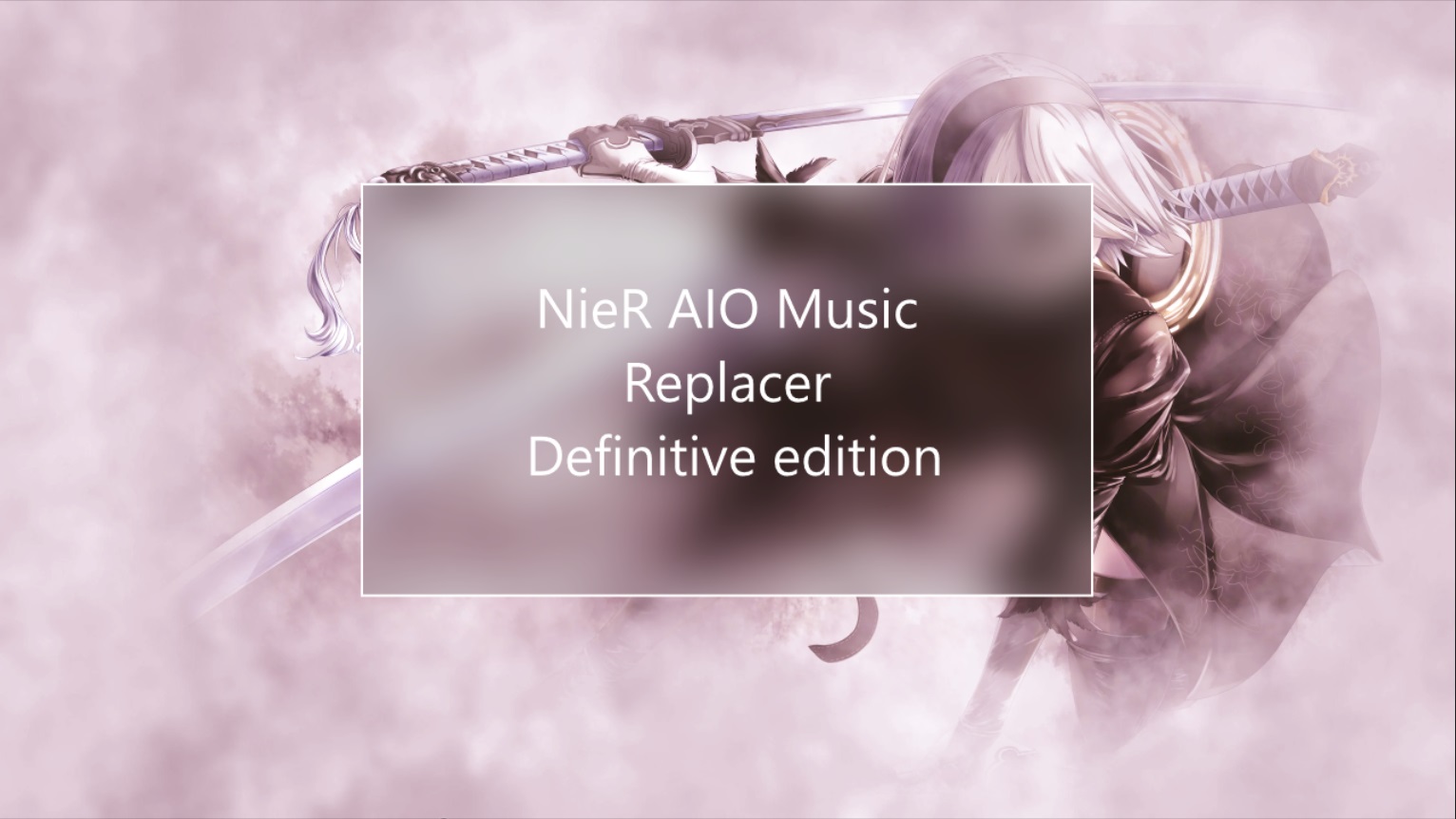 Nier AIO Music Replacer Definitive Edition 音楽・サウンド・ボイス 