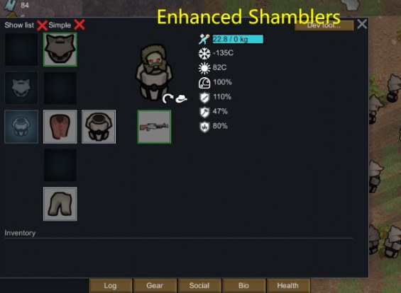 Enhanced Shamblers 加强版蹒跚怪 1.6 - RimWorld Mod データベース MOD紹介・まとめサイト