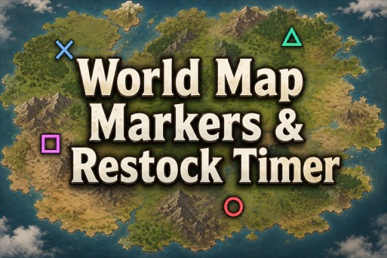 World Map Markers & Restock Timer 1.6 - RimWorld Mod データベース MOD紹介・まとめサイト
