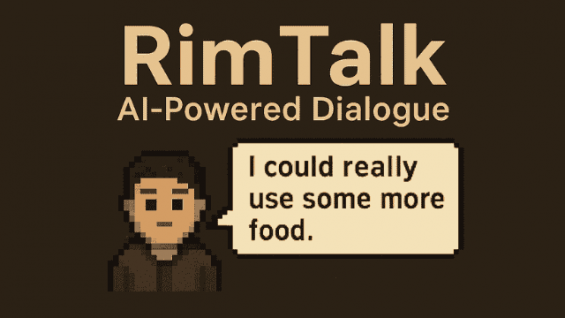 _aページ リムワールド』の入植者たちがAIで喋り出す！「Gemini」を活用したMod