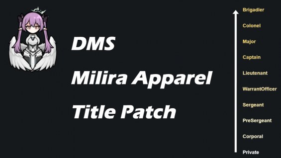 [DMS] Milira Apparel Title Patch 1.6 - RimWorld Mod データベース MOD紹介・まとめサイト