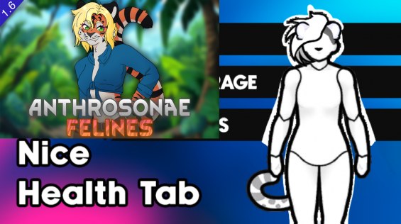Anthrosonae: Felines Nice Health Tab 1.6 - RimWorld Mod データベース MOD紹介・まとめサイト
