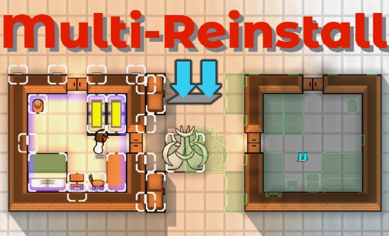 Multi-Reinstall 1.6 - RimWorld Mod データベース MOD紹介・まとめサイト
