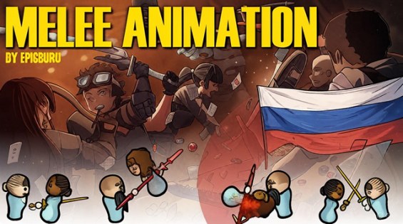 Melee Animation - Русский перевод 1.6 - RimWorld Mod データベース MOD紹介・まとめサイト