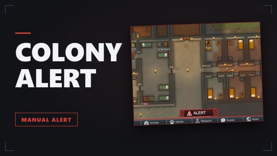 Colony Alert 1.7 - RimWorld Mod データベース MOD紹介・まとめサイト