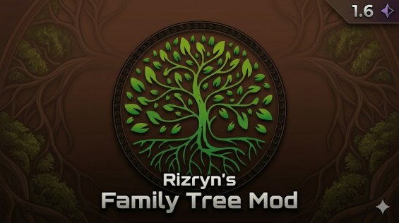Rizryn's Family Tree Mod 1.6 - RimWorld Mod データベース MOD紹介・まとめサイト