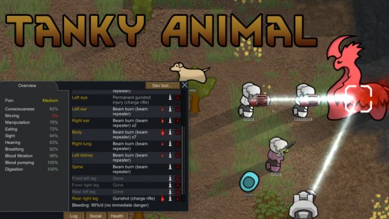 Tanky Animal 1.6 - RimWorld Mod データベース MOD紹介・まとめサイト