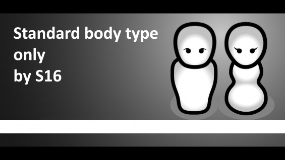 [S16] Standard Body Type Only 1.6 - RimWorld Mod データベース MOD紹介・まとめサイト