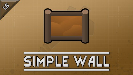 Simple Wall 1.6 - RimWorld Mod データベース MOD紹介・まとめサイト