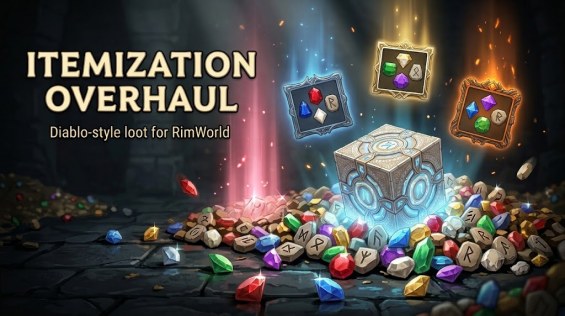 Itemization Overhaul - Core 1.6 - RimWorld Mod データベース MOD紹介・まとめサイト