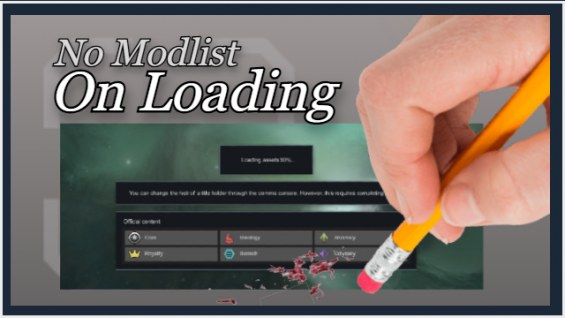 No Modlist on Loading 1.6 - RimWorld Mod データベース MOD紹介・まとめサイト