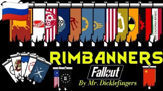 RimBannersFallout (RU) 1.6 - RimWorld Mod データベース MOD紹介・まとめサイト