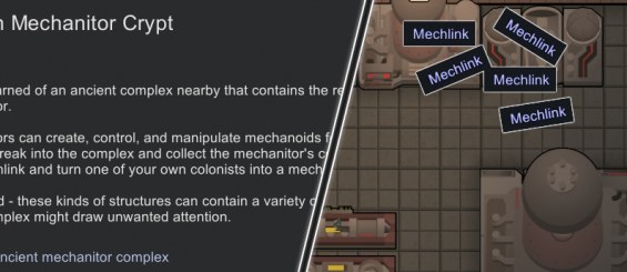 [Woog] More Mechanitors (x3) 1.6 - RimWorld Mod データベース MOD紹介・まとめサイト