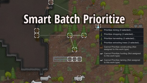 Smart Batch Prioritize 1.6 - RimWorld Mod データベース MOD紹介・まとめサイト