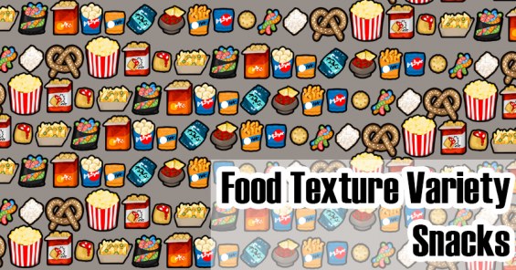 Food Texture Variety - Snacks 日本語化対応 1.6 - RimWorld Mod データベース MOD紹介・まとめサイト