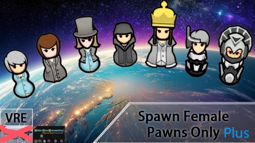 Spawn Female Only Plus 1.6 - RimWorld Mod データベース MOD紹介・まとめサイト