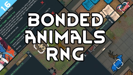 Bonded Animals RNG 日本語化対応 1.6 - RimWorld Mod データベース MOD紹介・まとめサイト