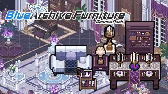 Blue Archive Furniture 2 日本語化対応 1.6 - RimWorld Mod データベース MOD紹介・まとめサイト