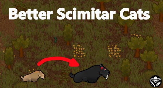 Better Scimitar Cats 1.6 - RimWorld Mod データベース MOD紹介・まとめサイト