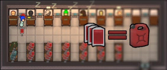 Hemogen to Chemfuel 1.6 - RimWorld Mod データベース MOD紹介・まとめサイト