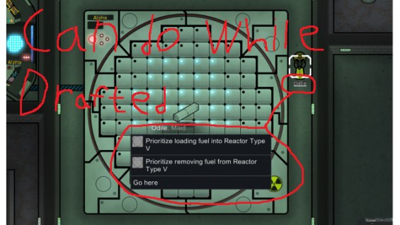 Rimatomics Load Fuel While Drafted 1.6 - RimWorld Mod データベース MOD紹介・まとめサイト