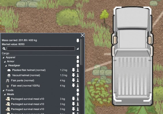 Better Cargo Interface for Vehicle Framework 1.6 - RimWorld Mod データベース ...