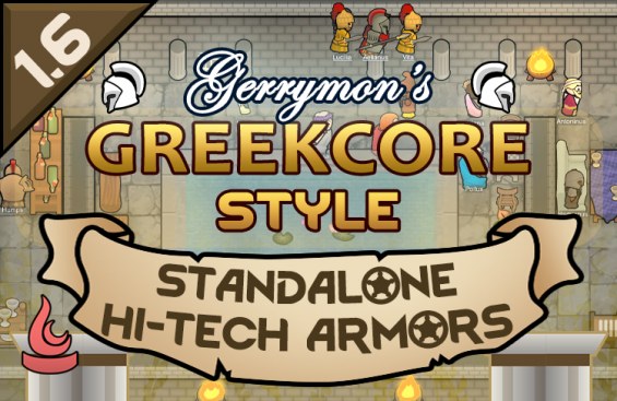 Gerrymon's Greekcore Style - Standalone Hi-Tech Armors 1.6 - RimWorld ...