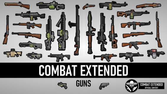 Combat Extended Guns 1.6 - RimWorld Mod データベース MOD紹介・まとめサイト