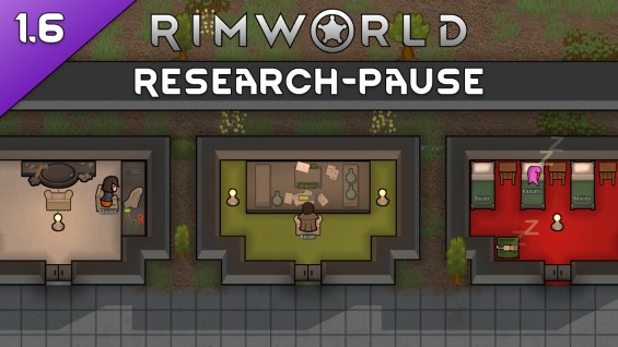 ResearchPause 1.6 - RimWorld Mod データベース MOD紹介・まとめサイト
