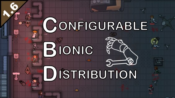 Configurable Bionic Distribution 1.6 - RimWorld Mod データベース MOD紹介・まとめサイト