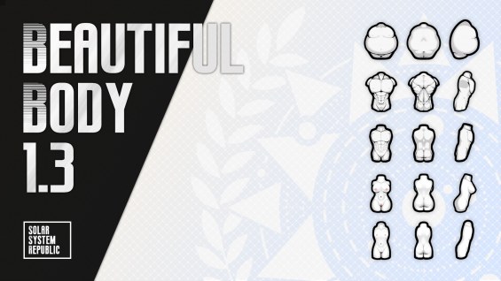 [SSR]Beautiful Body 身形美化 1.6 - RimWorld Mod データベース MOD紹介・まとめサイト