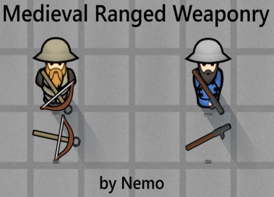 Medieval Ranged Weapons 1.6 - RimWorld Mod データベース MOD紹介・まとめサイト