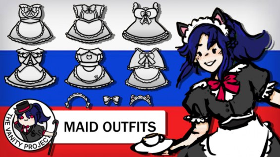 RUS The Vanity Project - Maid Outfits 1.6 - RimWorld Mod データベース MOD紹介 ...