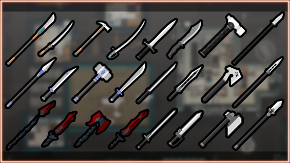 Melee Weapons For All Tech Levels 日本語化対応 1.6 - RimWorld Mod データベース MOD ...