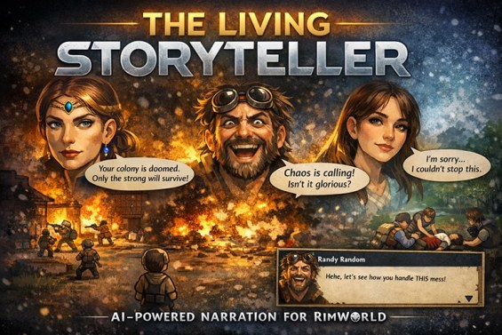 The Living Storyteller 1.6 - RimWorld Mod データベース MOD紹介・まとめサイト