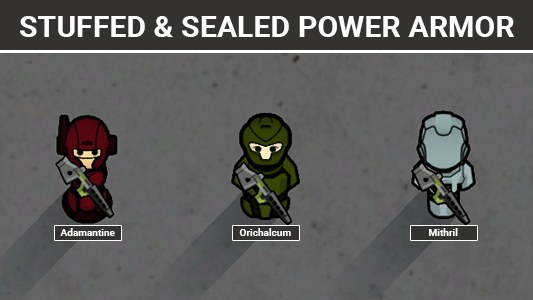 [ZAV] Stuffed and Sealed Power Armor 1.6 - RimWorld Mod データベース MOD紹介・まとめサイト