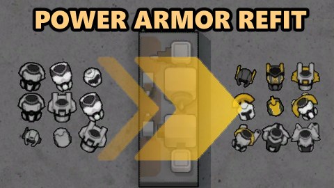 Power Armor Refit 1.6 - RimWorld Mod データベース MOD紹介・まとめサイト