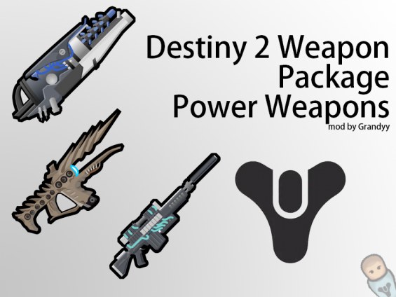 Destiny 2 Weapon Package - Power Weapon 1.6 - RimWorld Mod データベース MOD紹介 ...