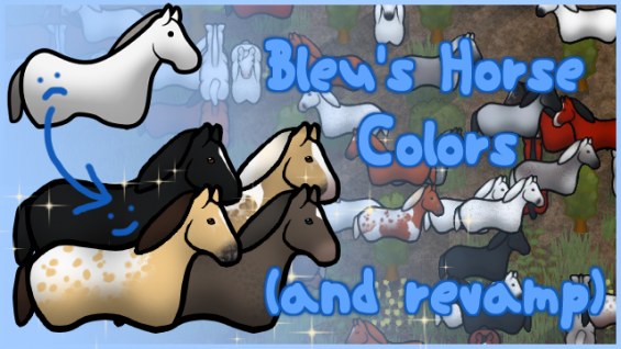 Bleu's Horse Colors 1.6 - RimWorld Mod データベース MOD紹介・まとめサイト