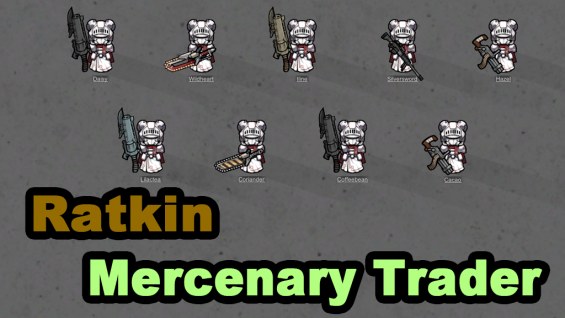 Ratkin Mercenary Trader 1.6 - RimWorld Mod データベース MOD紹介・まとめサイト