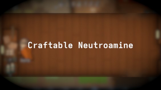 [Yorick0499] Craftable Neutroamine 1.6 - RimWorld Mod データベース MOD紹介・まとめサイト